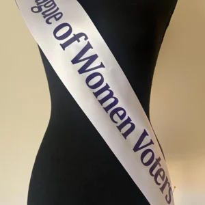 League of Women Voters Sash