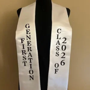 HTV vinyl First Generation Graduation Stole 72" | 2026