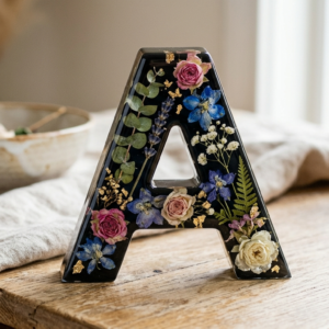 Custom 6" Alphabetical letter or number | Flower Preservation