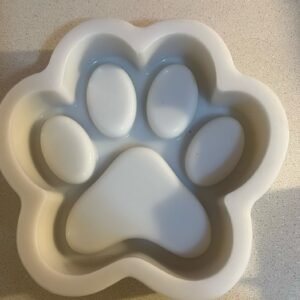 Personalized Pet Memorial Paw Print Tray | Resin Preservation Keepsake