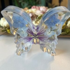 Butterfly made of resin